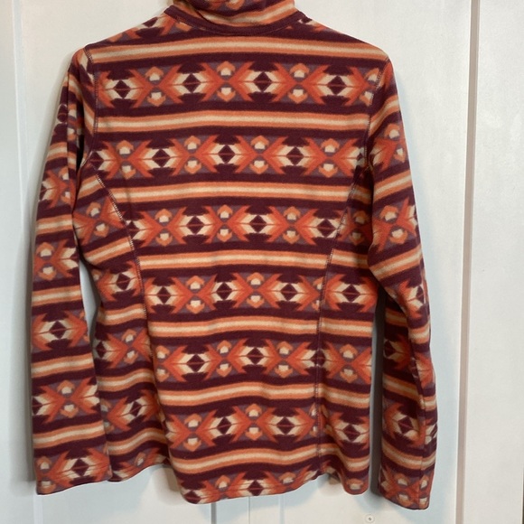 Eddie Bauer - Multicolor Patterned Sweater- half zip medium - Picture 8 of 8